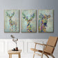 Fantastic Florals Cow - Floater Framed Canvas Set