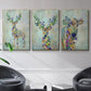 Fantastic Florals Cow - Floater Framed Canvas Set