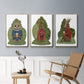 Latte Moose in Sweater - Floater Framed Canvas Set