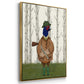Pheasant Shooting Party 1 - Floater Framed Canvas Set
