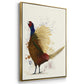 Pheasant Splash 3 - Floater Framed Canvas Set