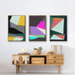 Chop I - Floater Framed Canvas Set