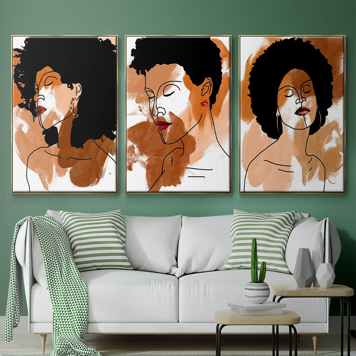 Phenomal Women I - Floater Framed Canvas Set