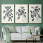 Growing Leaves I - Floater Framed Canvas Set