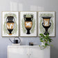 Greek Vases I - Floater Framed Canvas Set