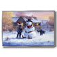 Gonna Be in Trouble - Floater Framed Canvas Print
