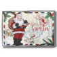 Christmas Par Avion I - Floater Framed Canvas Print
