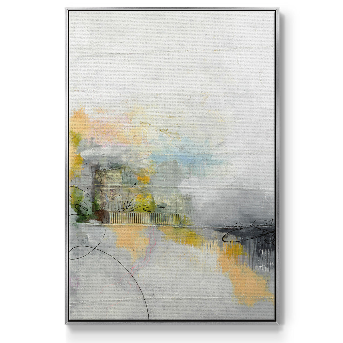 A Place Of My Own - Floater Framed Canvas Print
