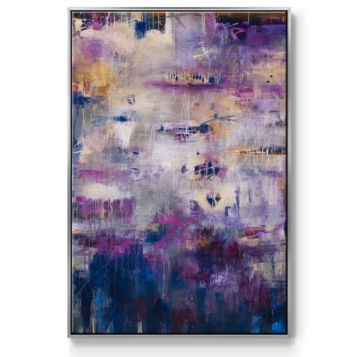 Culture Clash - Floater Framed Canvas Print