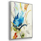 Local Color I - Floater Framed Canvas Print