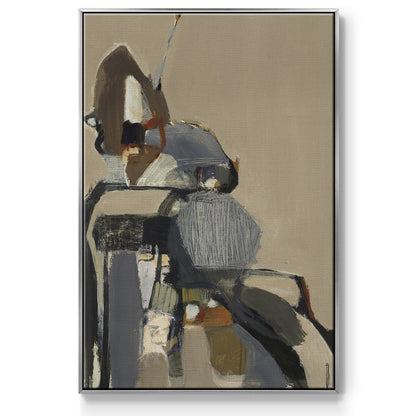 Landslide - Floater Framed Canvas Print