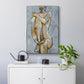 Grey Maiden I - Floater Framed Canvas Print