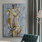 Grey Maiden I - Floater Framed Canvas Print