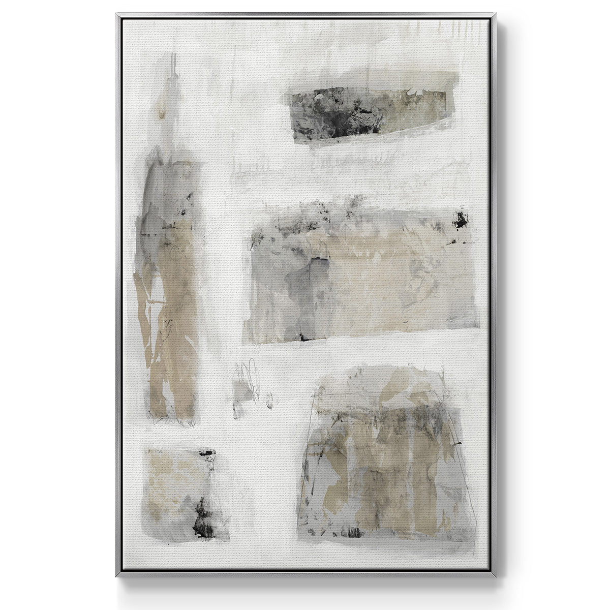 A Simple Love II V30 - Floater Framed Canvas Print