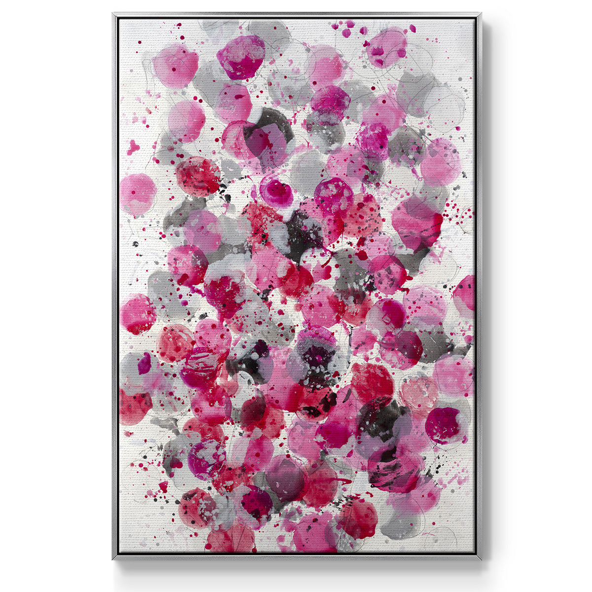 Bouquet - Floater Framed Canvas Print