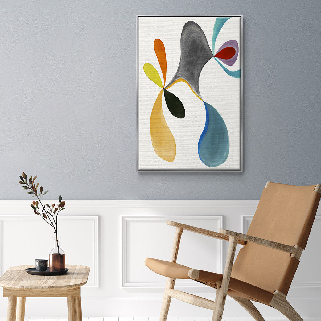 Magic Tricks I - Floater Framed Canvas Print