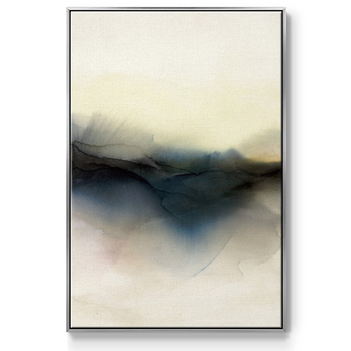Continuum I - Floater Framed Canvas Print