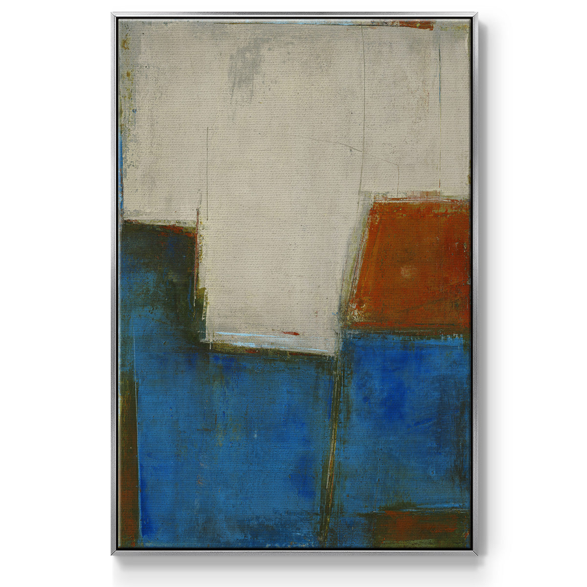Complex Thought - Floater Framed Canvas Print