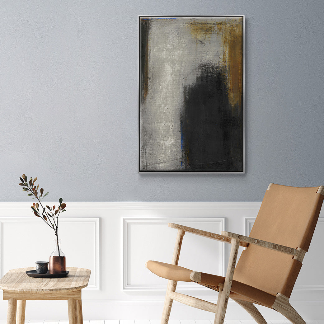 On My Way to Lately - Floater Framed Canvas Print