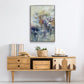 Meadow Saffron II - Floater Framed Canvas Print