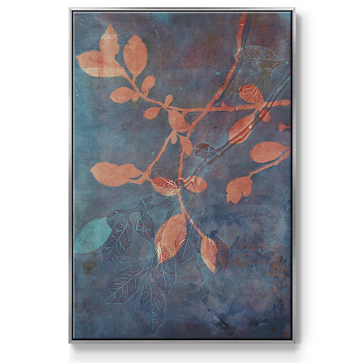 Branching Out XVIII - Floater Framed Canvas Print