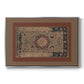 Vintage Abstract Print XII - Floater Framed Canvas Print