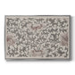 Vintage Abstract Print XVII - Floater Framed Canvas Print
