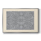 Vintage Abstract Print - Floater Framed Canvas Print