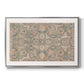 Vintage Abstract Print II - Floater Framed Canvas Print