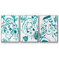 Budding Flower I - Floater Framed Canvas Set