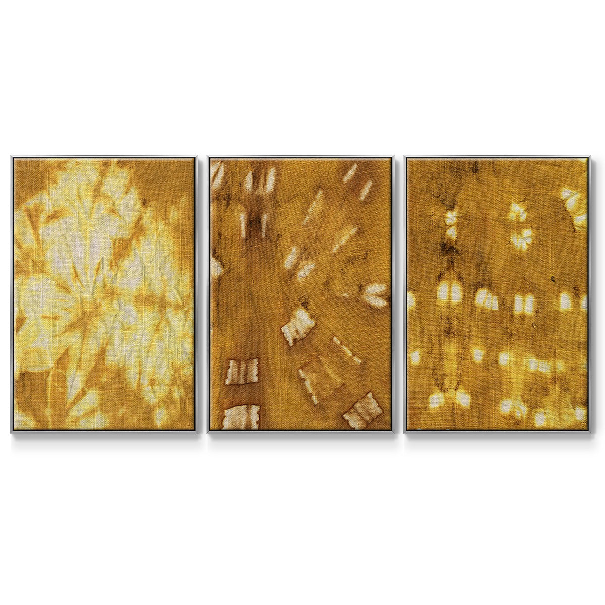 Turmeric Sunrise I - Floater Framed Canvas Set
