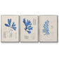 Blue Marine Algae VI - Floater Framed Canvas Set