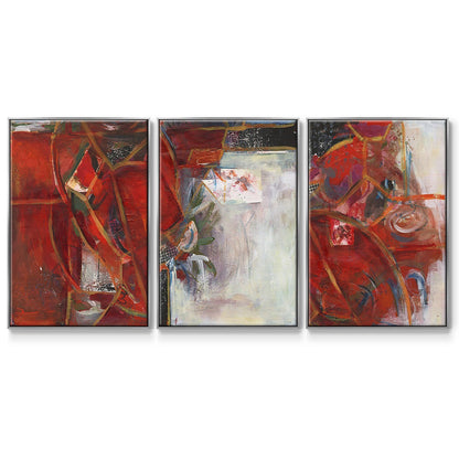 City Life I - Floater Framed Canvas Set