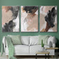 Unbleached Neutrals IV - Floater Framed Canvas Set