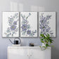 Periwinkle Patch I - Floater Framed Canvas Set