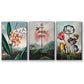 Temple of Flora VI - Floater Framed Canvas Set