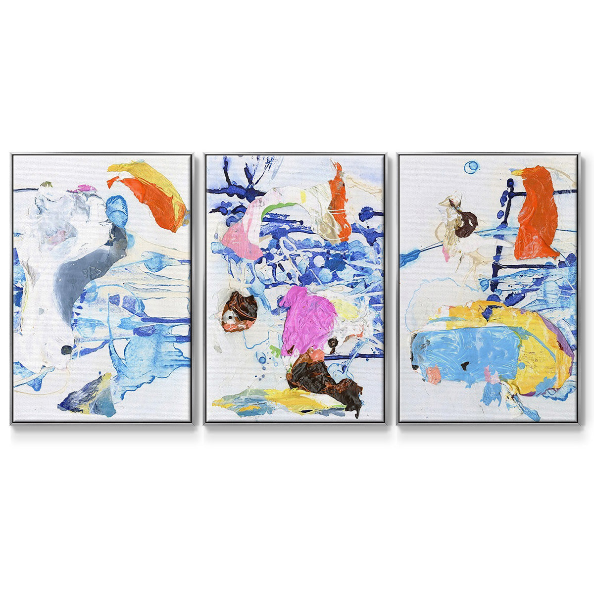 Evidence I - Floater Framed Canvas Set