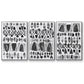 Grey Arches I - Floater Framed Canvas Set
