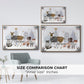 Cozy Christmas Collection A - Floater Framed Canvas Print