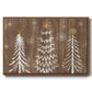 Barnwood Wonderland Collection A - Floater Framed Canvas Print
