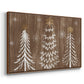 Barnwood Wonderland Collection A - Floater Framed Canvas Print