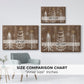 Barnwood Wonderland Collection A - Floater Framed Canvas Print
