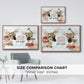 Deer Christmas Collection A - Floater Framed Canvas Print