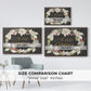 Gilded Christmas Collection A - Floater Framed Canvas Print