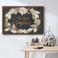Gilded Christmas Collection A - Floater Framed Canvas Print