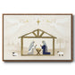 Away in a Manger Collection A - Floater Framed Canvas Print