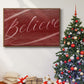 Believe - Floater Framed Canvas Print