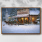 Christmas Wishes - Floater Framed Canvas Print