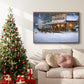 Christmas Wishes - Floater Framed Canvas Print