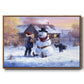 Gonna Be in Trouble - Floater Framed Canvas Print